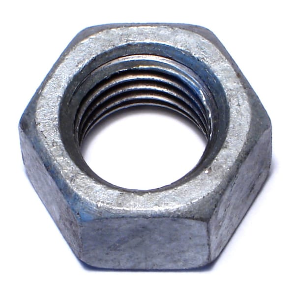 Midwest Fastener Hex Nut, 5/8"-11, Steel, Hot Dipped Galvanized, 25 PK 05619 - main